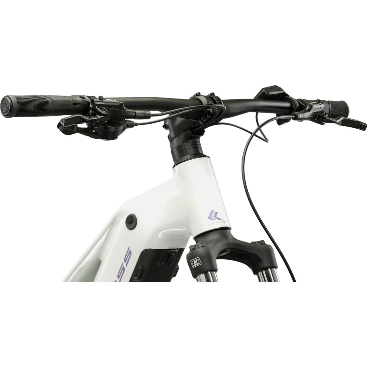 Elcykel hybrid Kross Influx Hybrid 2.0 W 600 Pearl/Purple