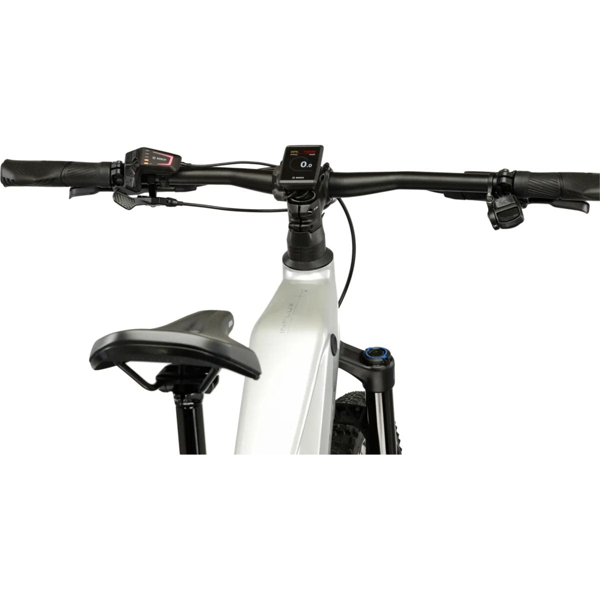 Elcykel hybrid Kross Influx Hybrid 5.0 W 800 Silver/Blue