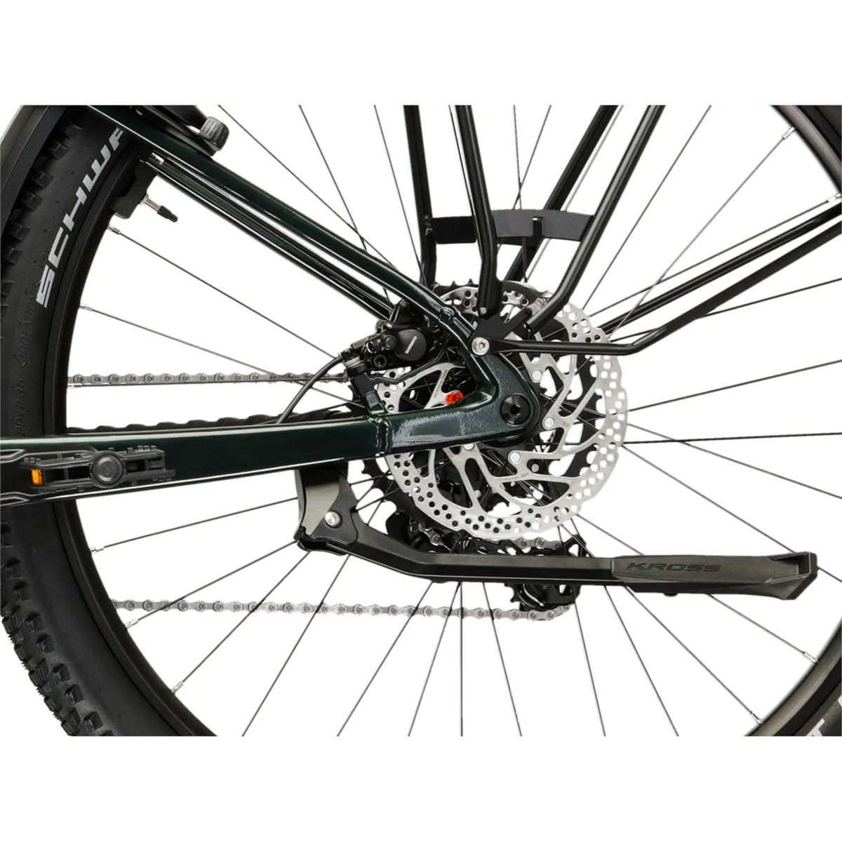 Elcykel Hybrid Kross Influx Suv 2.0 M 600 Green/Silver