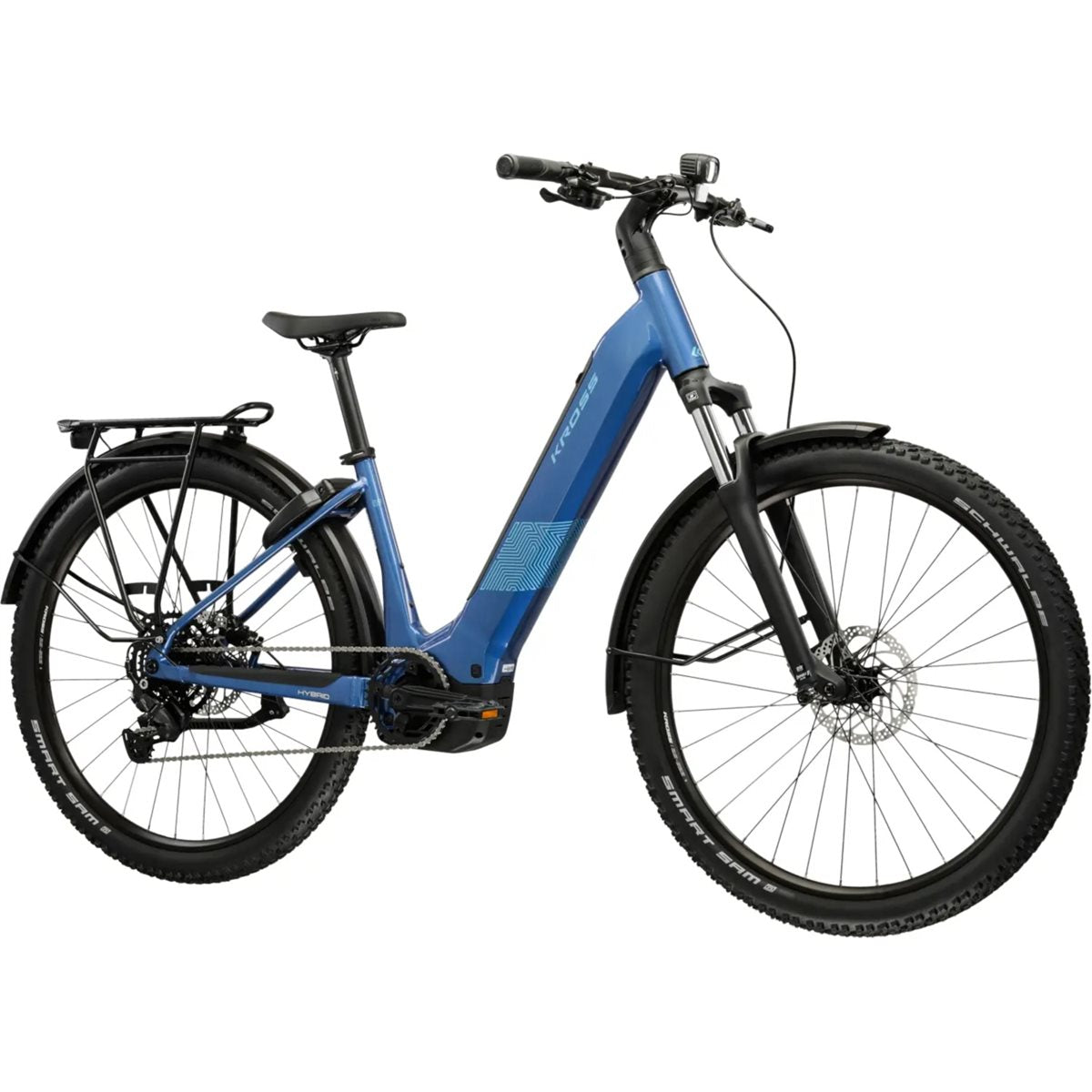 Elcykel Hybrid Kross Influx Suv 2.0 W 600 Blue/Sky Blue