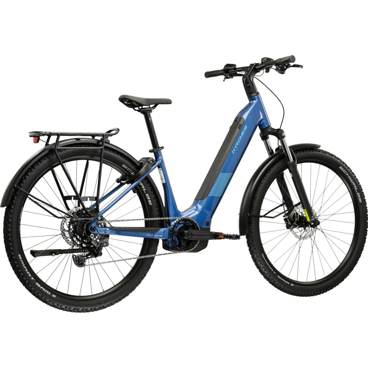 Elcykel Hybrid Kross Influx Suv 2.0 W 600 Blue/Sky Blue