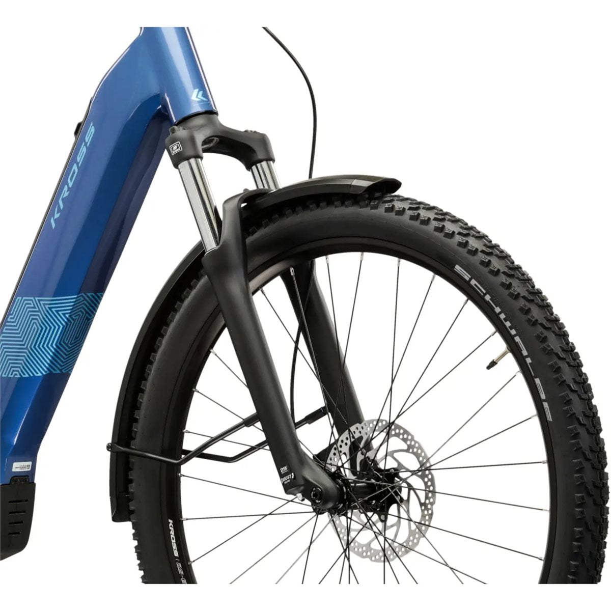 Elcykel Hybrid Kross Influx Suv 2.0 W 600 Blue/Sky Blue