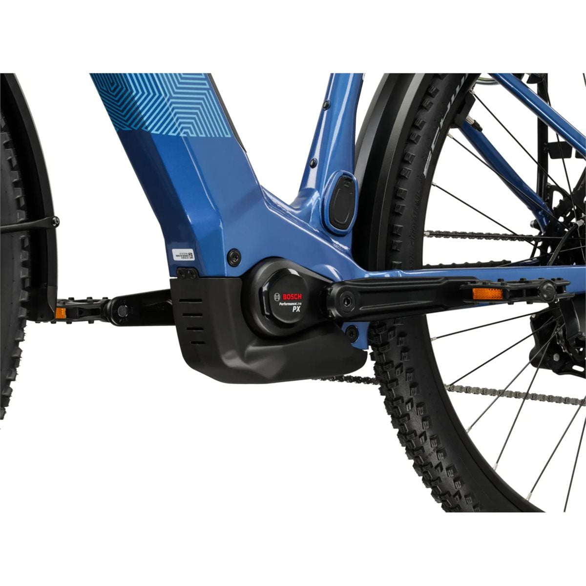 Elcykel Hybrid Kross Influx Suv 2.0 W 600 Blue/Sky Blue