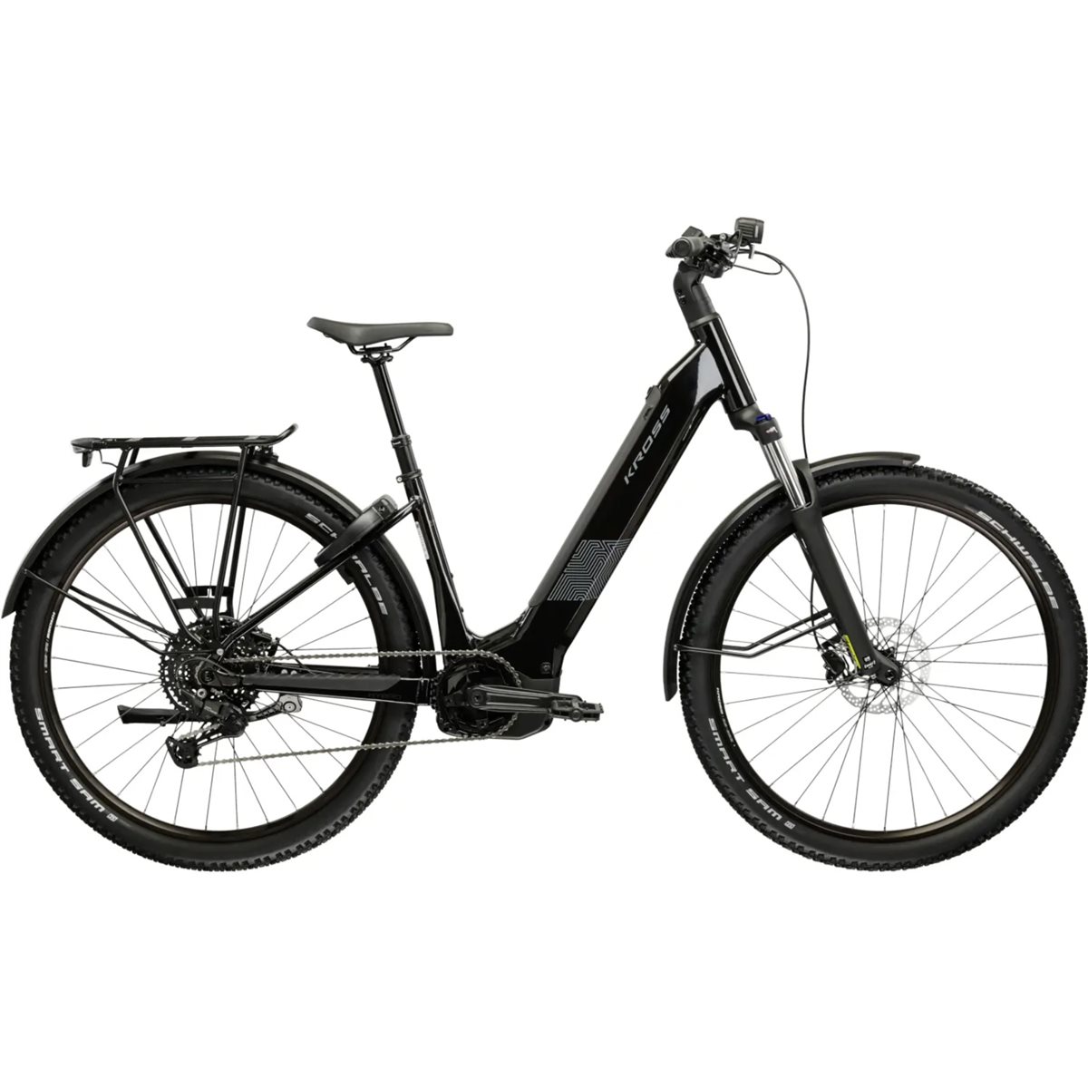 Elcykel Hybrid Kross Influx Suv 3.0 W 800 Black/Silver