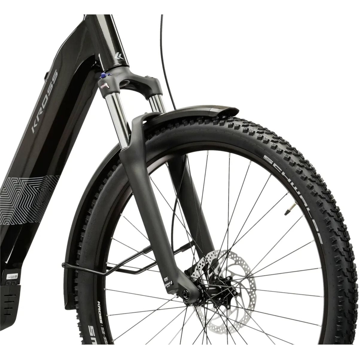 Elcykel Hybrid Kross Influx Suv 3.0 W 800 Black/Silver