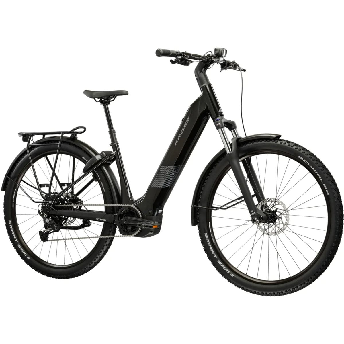 Elcykel Hybrid Kross Influx Suv 3.0 W 800 Black/Silver