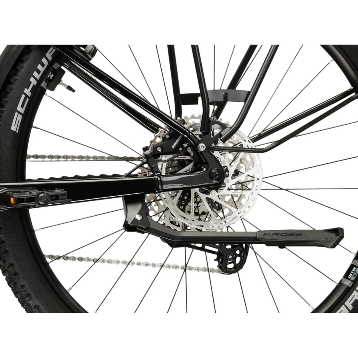 Elcykel Hybrid Kross Influx Suv 4.0 W 800 Black/Beige