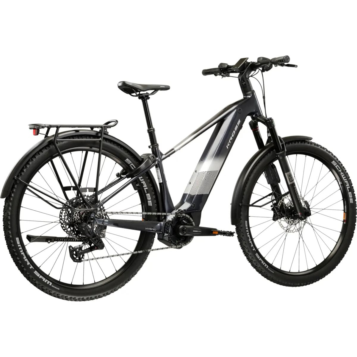 Elcykel Hybrid Kross Influx Suv 6.0 M 800 Graphite/Silver