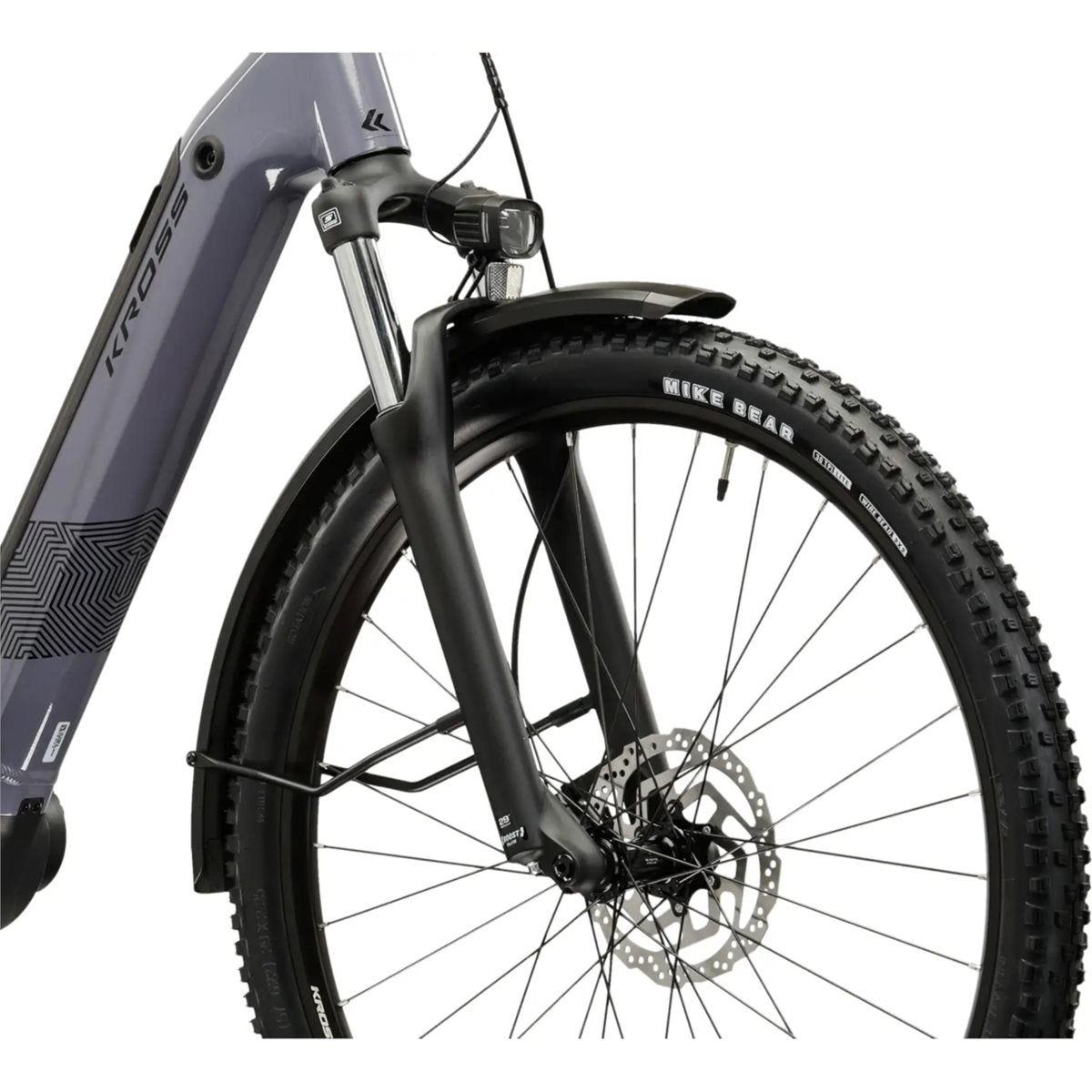 Elcykel hybrid Kross Influx Suv Hybrid 1.0 W 820 Grey/Black