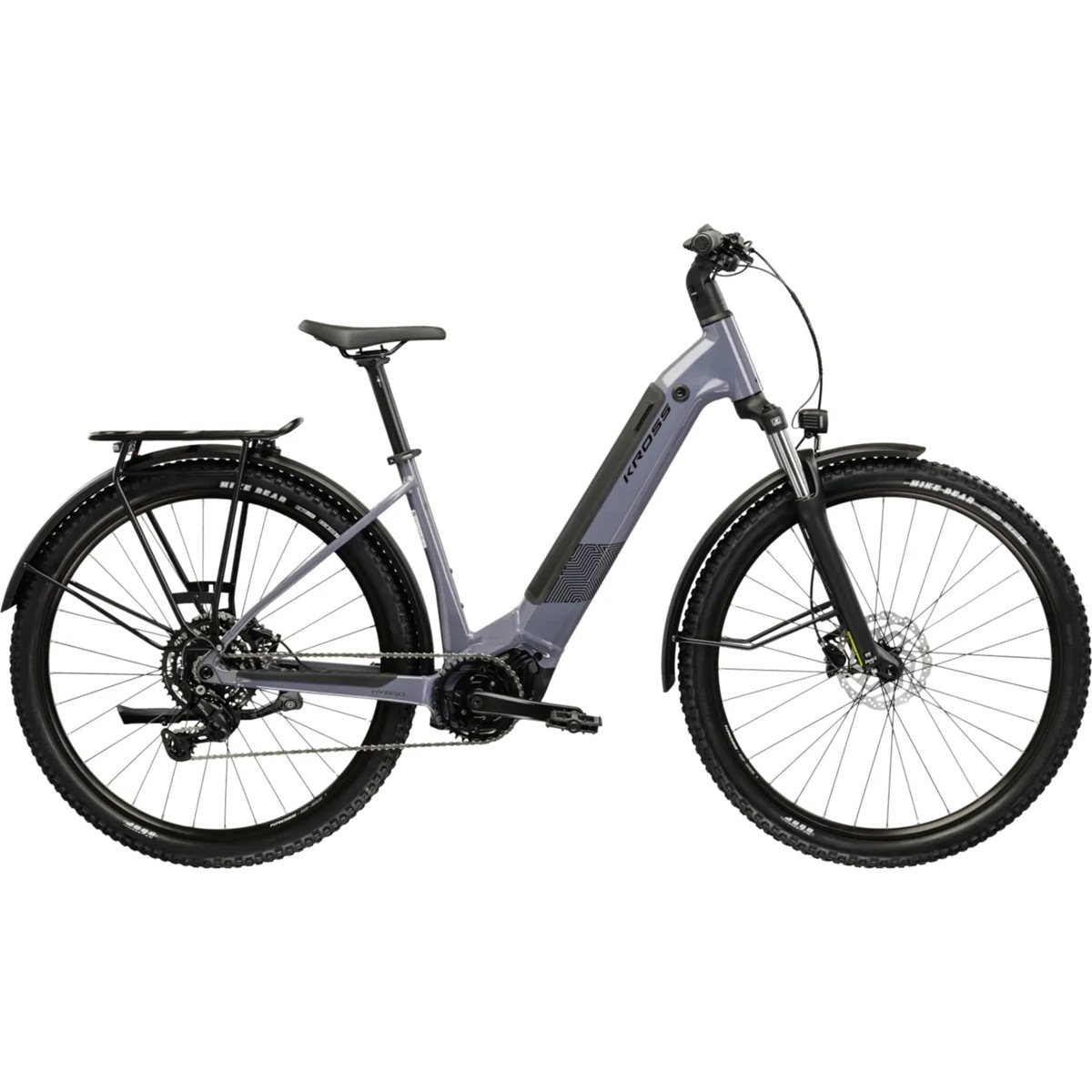 Elcykel hybrid Kross Influx Suv Hybrid 1.0 W 820 Grey/Black