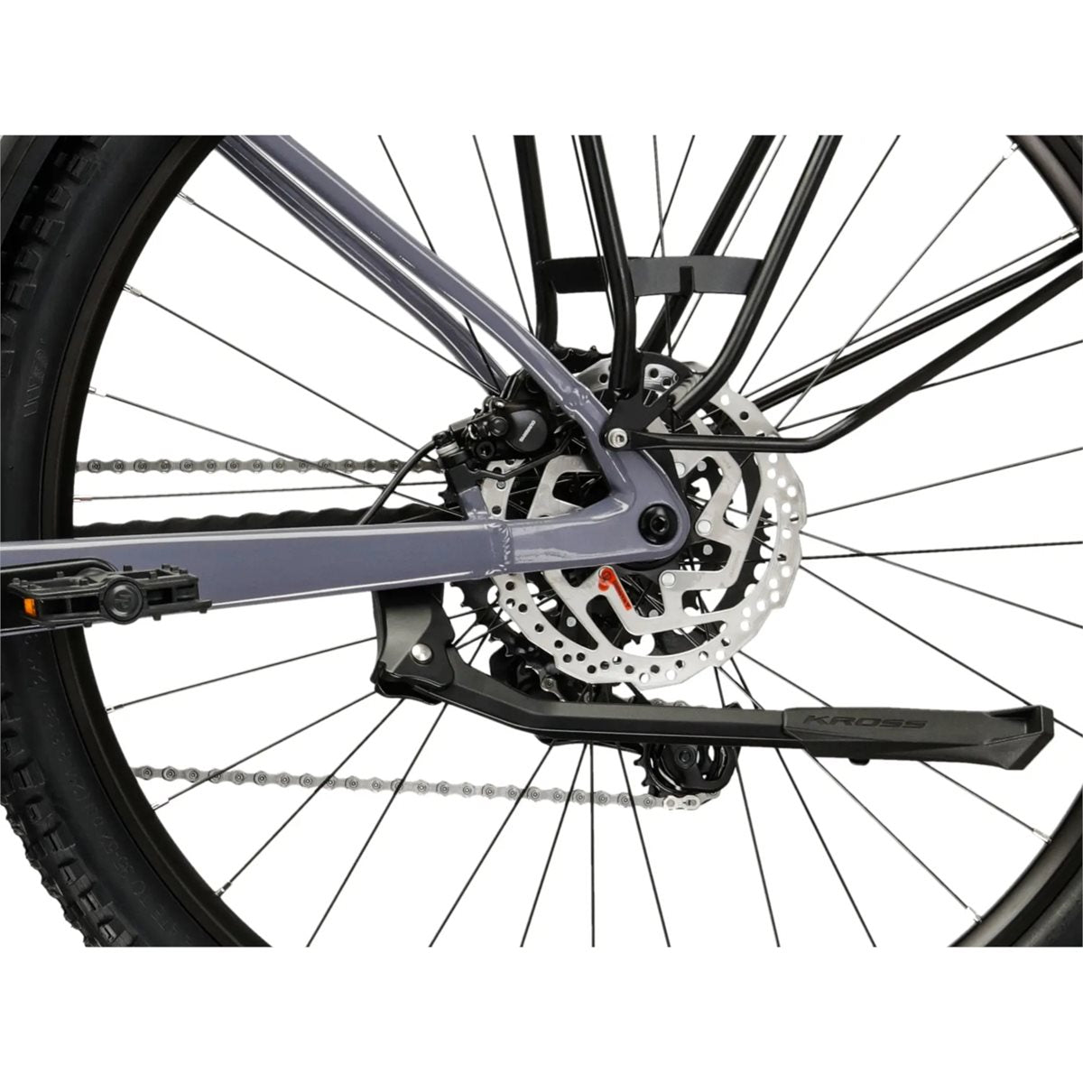 Elcykel hybrid Kross Influx Suv Hybrid 1.0 W 820 Grey/Black