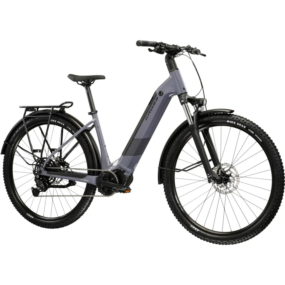 Elcykel hybrid Kross Influx Suv Hybrid 1.0 W 820 Grey/Black