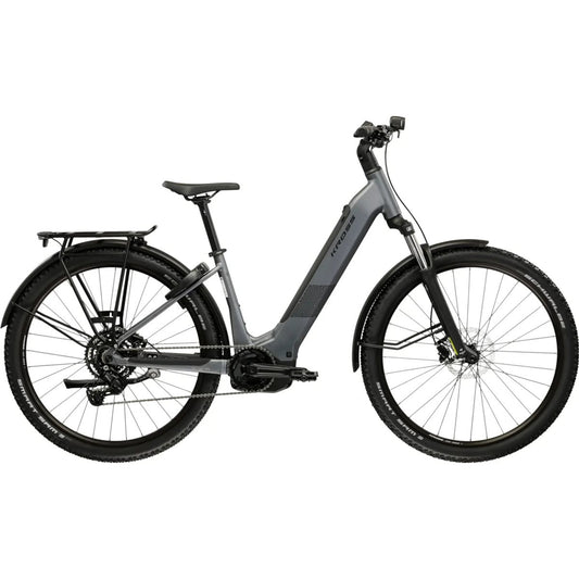 Elcykel hybrid Kross Influx Suv Hybrid 2.0 W 600 Grey/Black