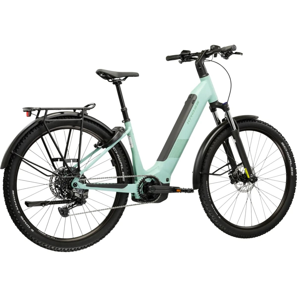Elcykel hybrid Kross Influx Suv Hybrid 3.0 W 800 Green