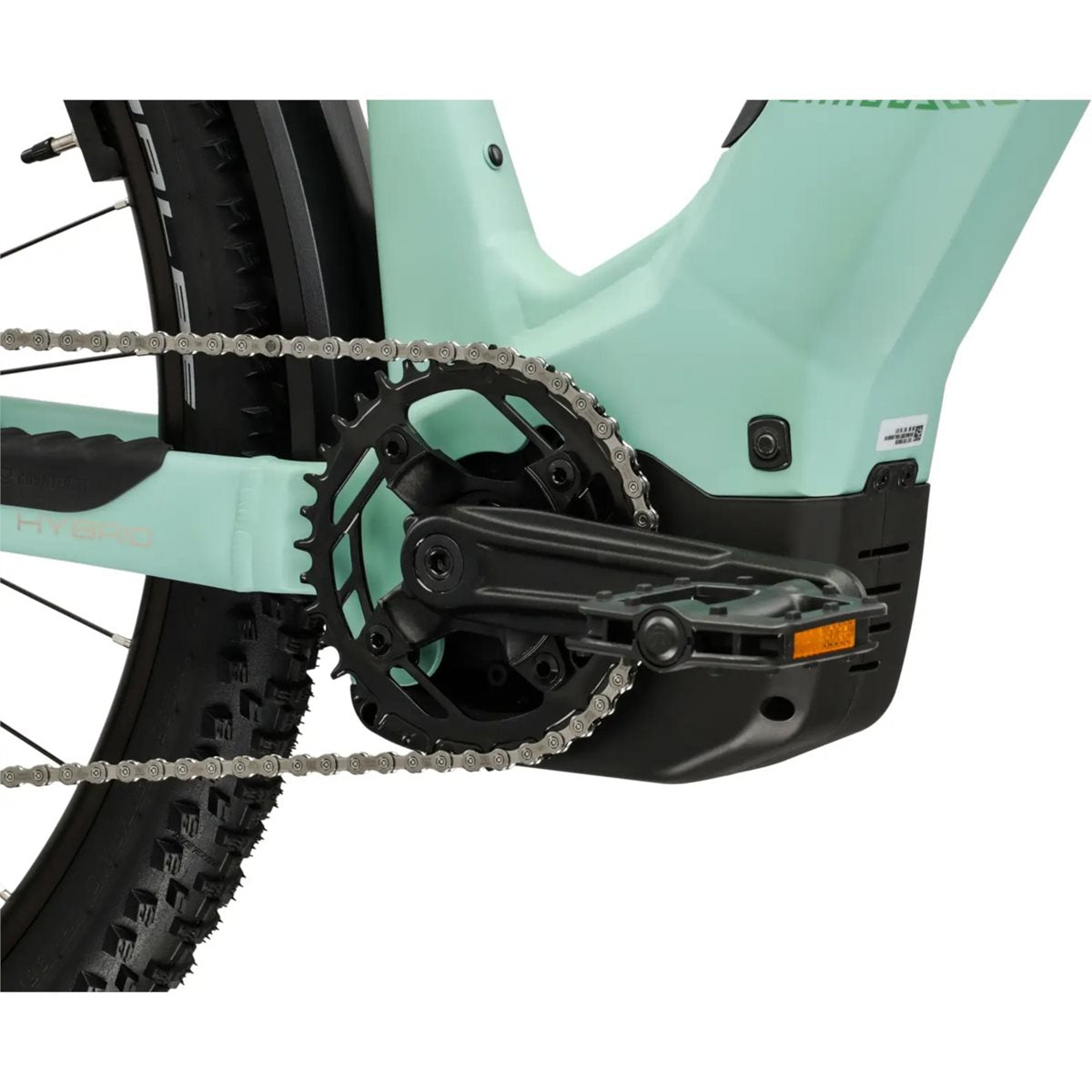 Elcykel hybrid Kross Influx Suv Hybrid 3.0 W 800 Green