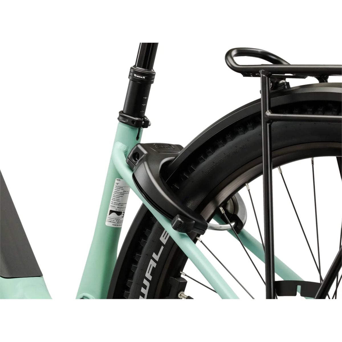 Elcykel hybrid Kross Influx Suv Hybrid 3.0 W 800 Green