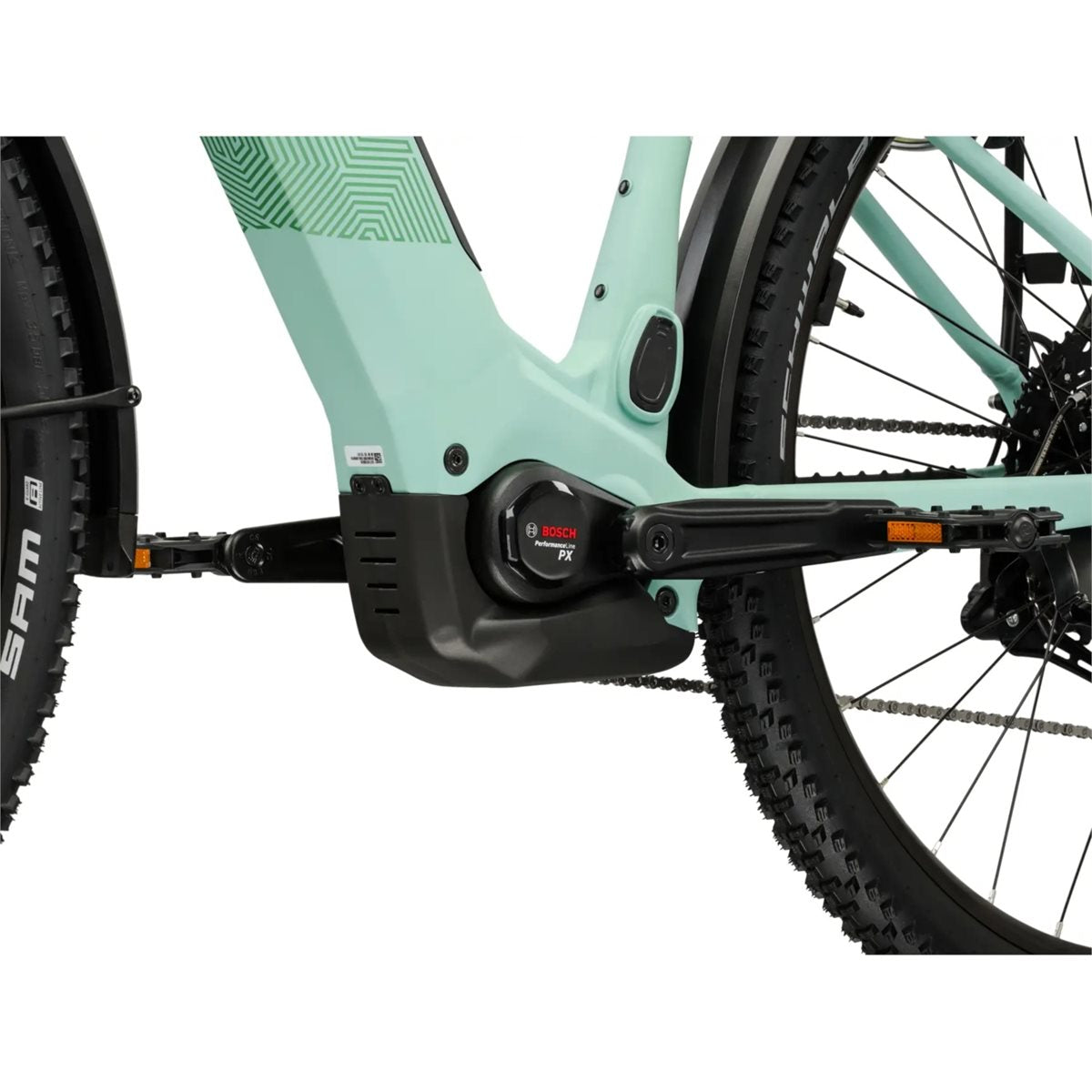 Elcykel hybrid Kross Influx Suv Hybrid 3.0 W 800 Green