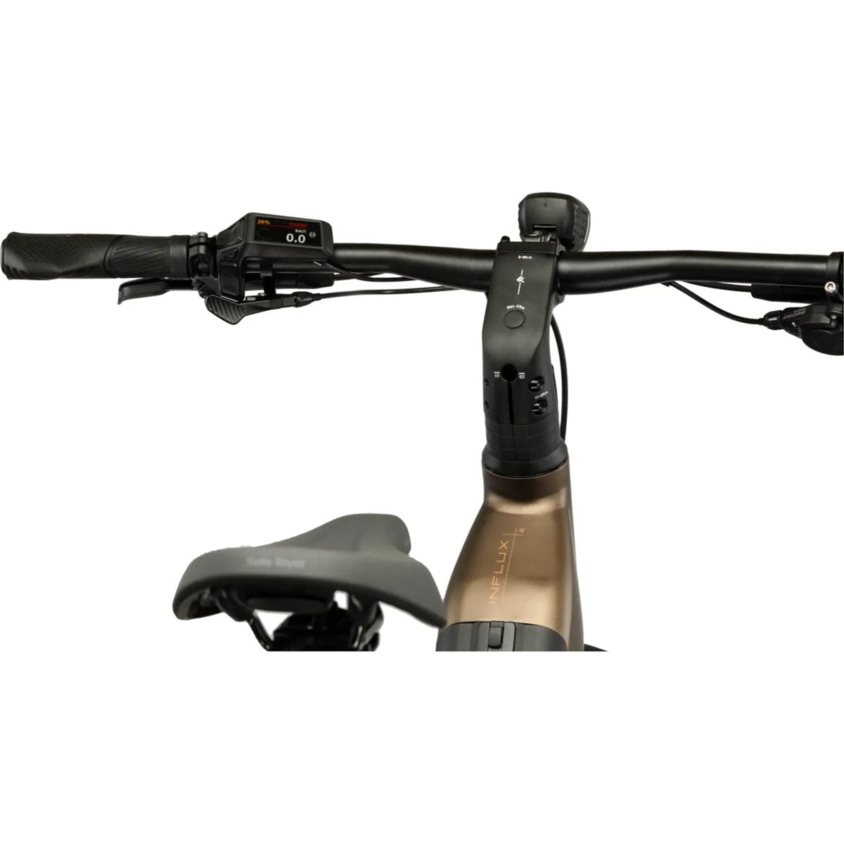 Elcykel hybrid Kross Influx Suv Hybrid 4.0 W 800 Brown/Copper