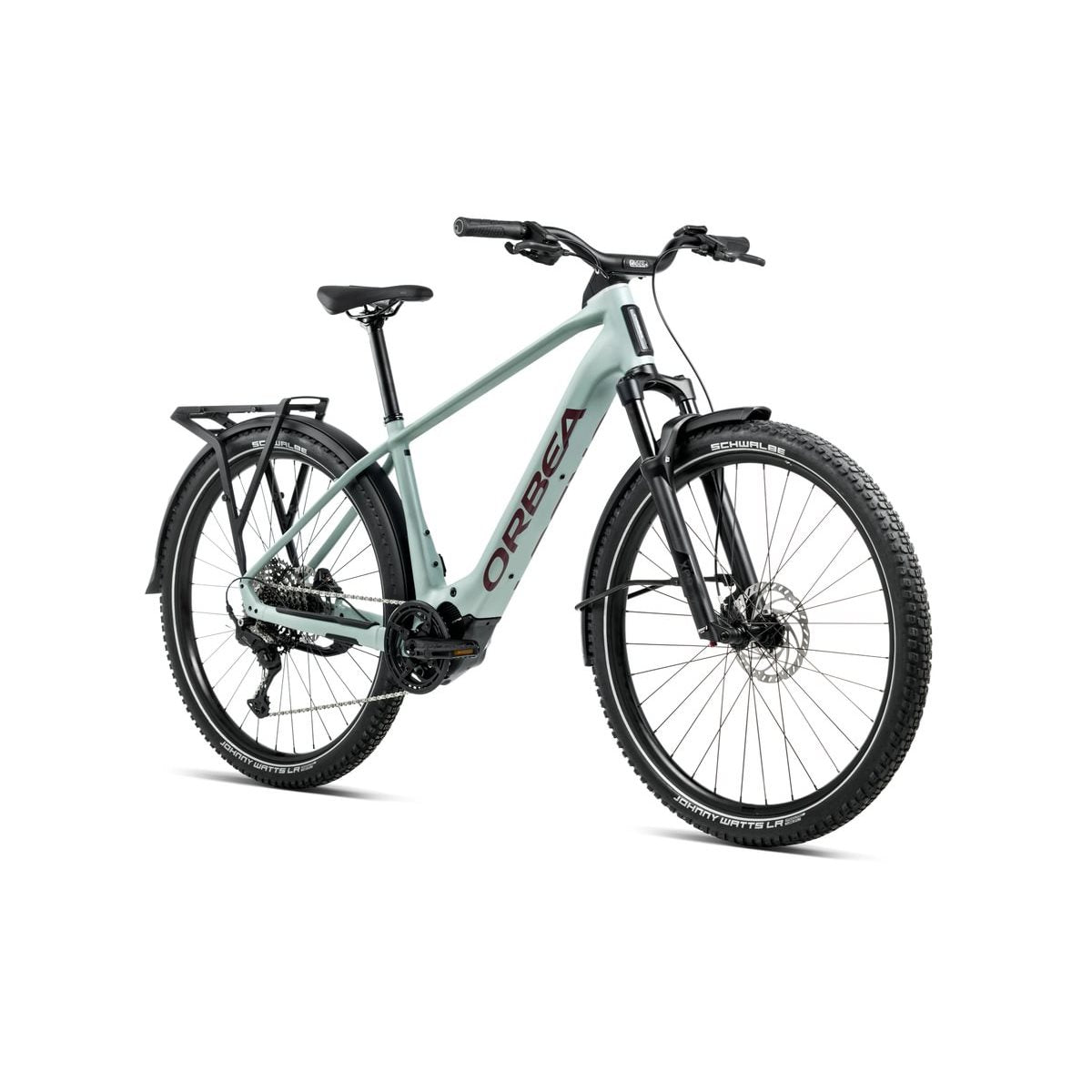 Elcykel hybrid Orbea Kemen Adv 20 630Wh Blue Stone/Brugundy