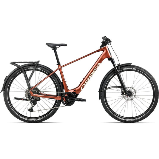 Elcykel hybrid Orbea Kemen Adv 20 630Wh Mars Red/Ivory White