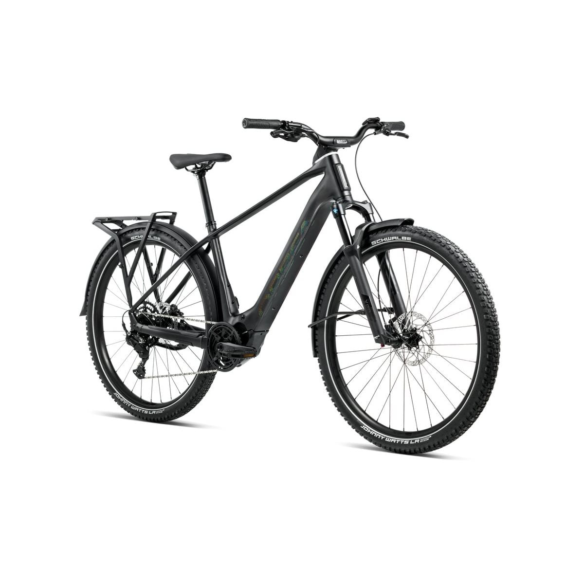 Elcykel hybrid Orbea Kemen Adv 30 540Wh Diamond Black