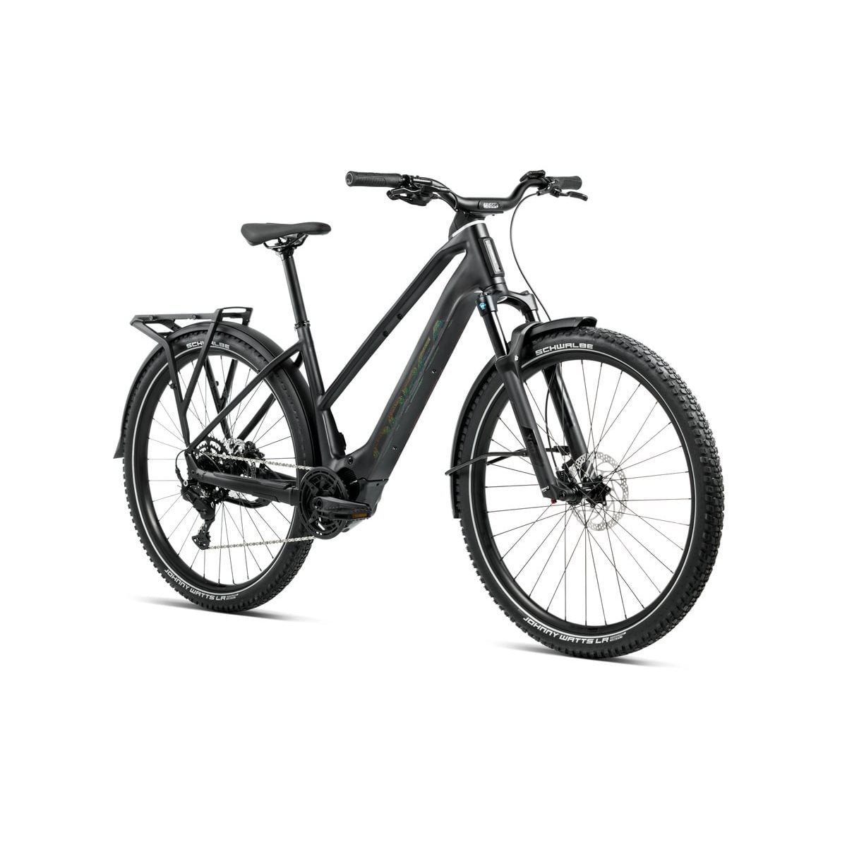 Elcykel hybrid Orbea Kemen Adv 30 Mid 540Wh Diamond Black