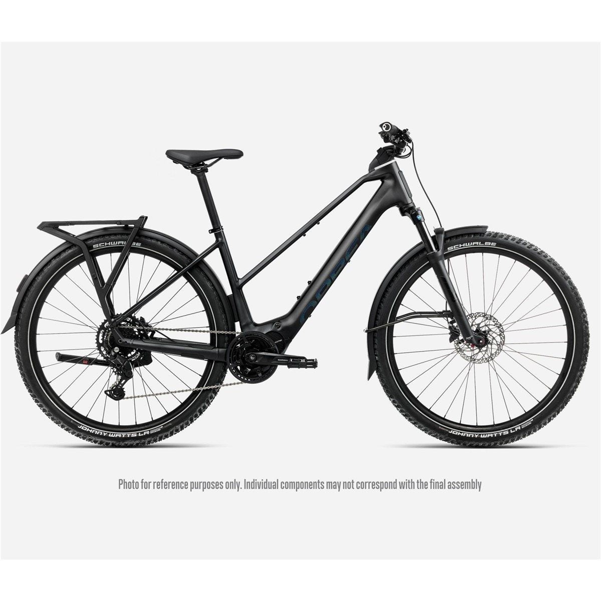 Elcykel hybrid Orbea Kemen Adv 30 Mid 540Wh Diamond Black