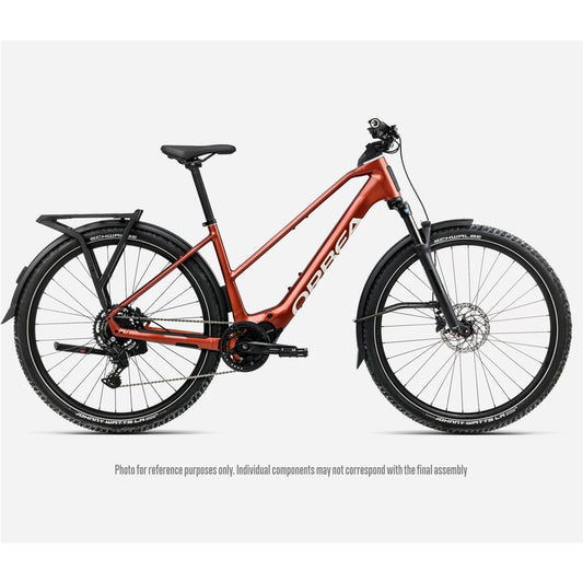 Elcykel hybrid Orbea Kemen Adv 30 Mid 540Wh Mars Red/Ivory White