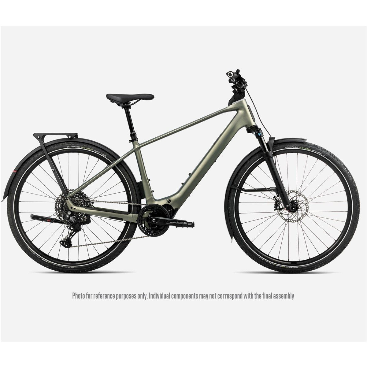 Elcykel hybrid Orbea Kemen Tour 10 630Wh Spaceship Green