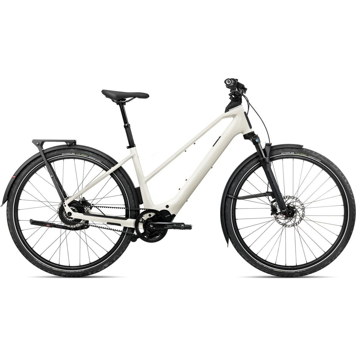 Elcykel hybrid Orbea Kemen Tour 10 Mid 630Wh Ivory White
