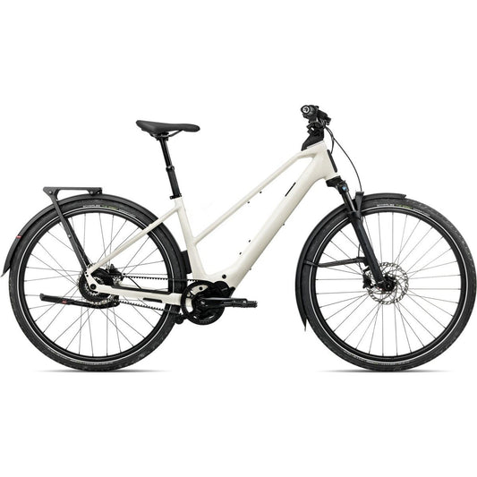 Elcykel hybrid Orbea Kemen Tour 10 Mid 630Wh Ivory White