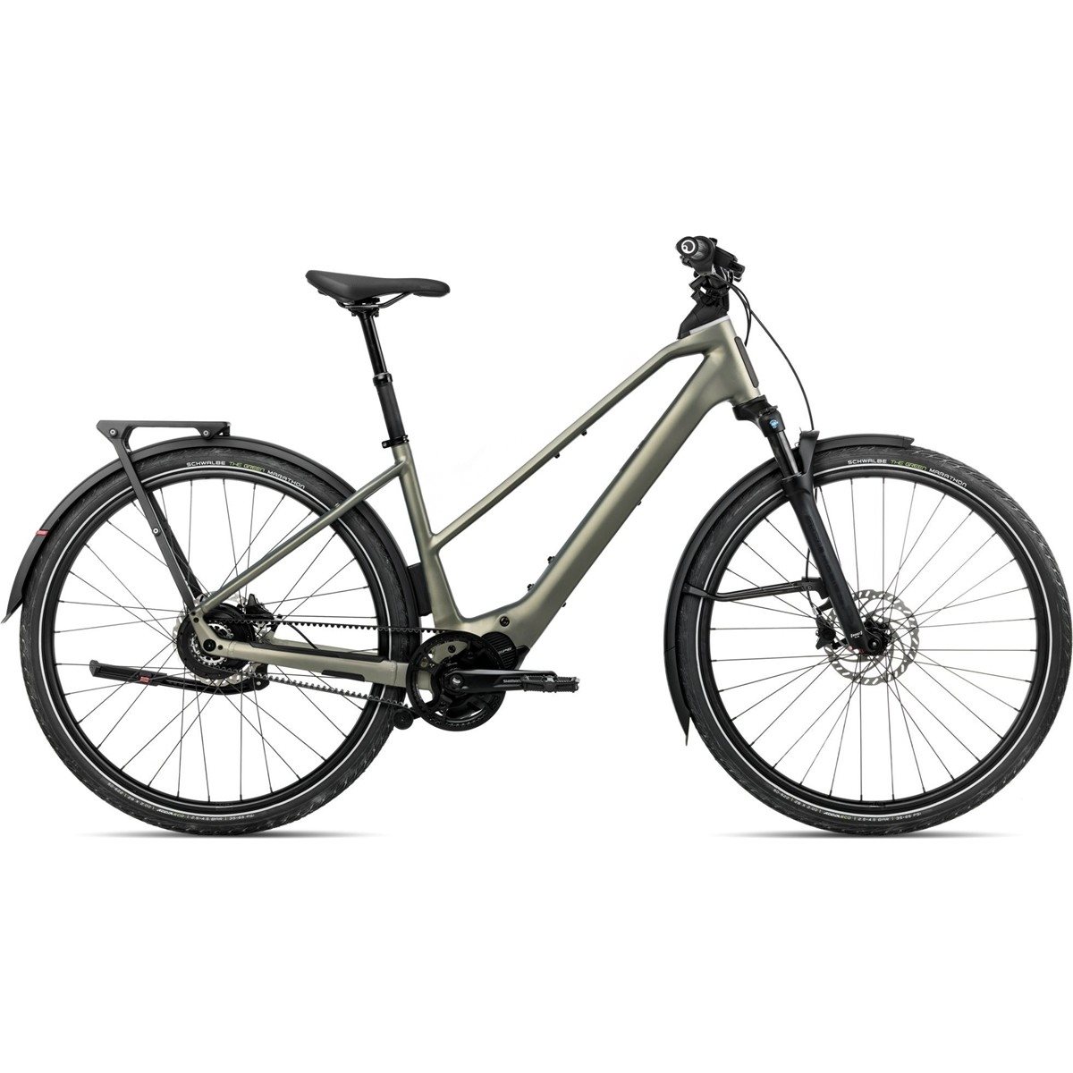 Elcykel hybrid Orbea Kemen Tour 10 Mid 630Wh Spaceship Green