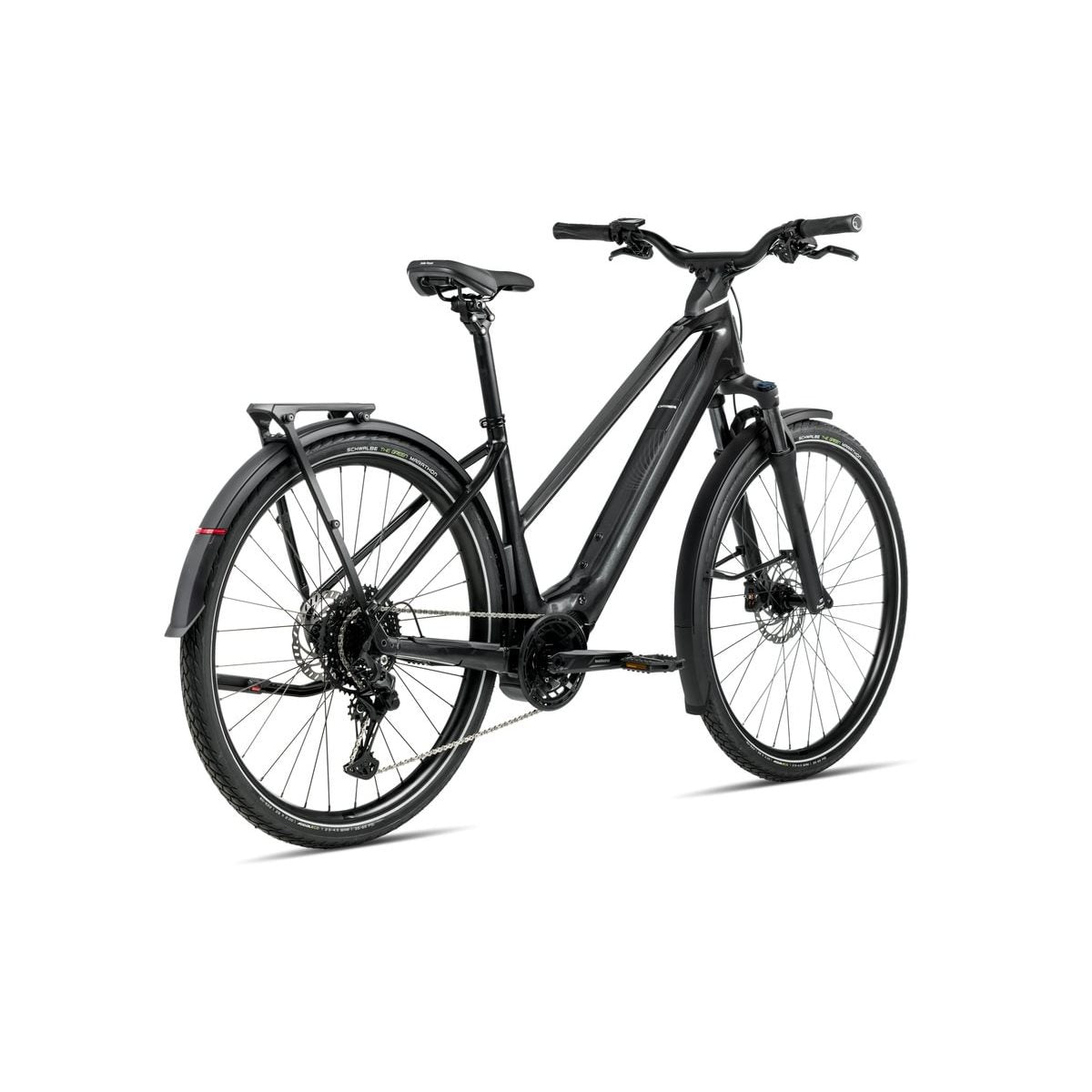 Elcykel hybrid Orbea Kemen Tour 20 Mid 630Wh Armor Black