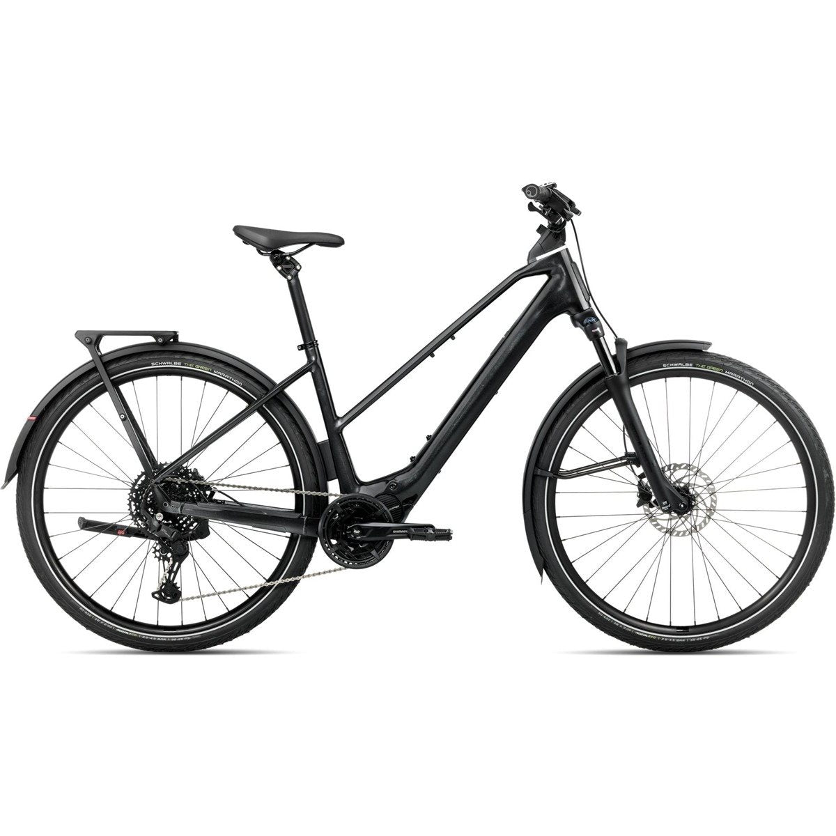 Elcykel hybrid Orbea Kemen Tour 20 Mid 630Wh Armor Black