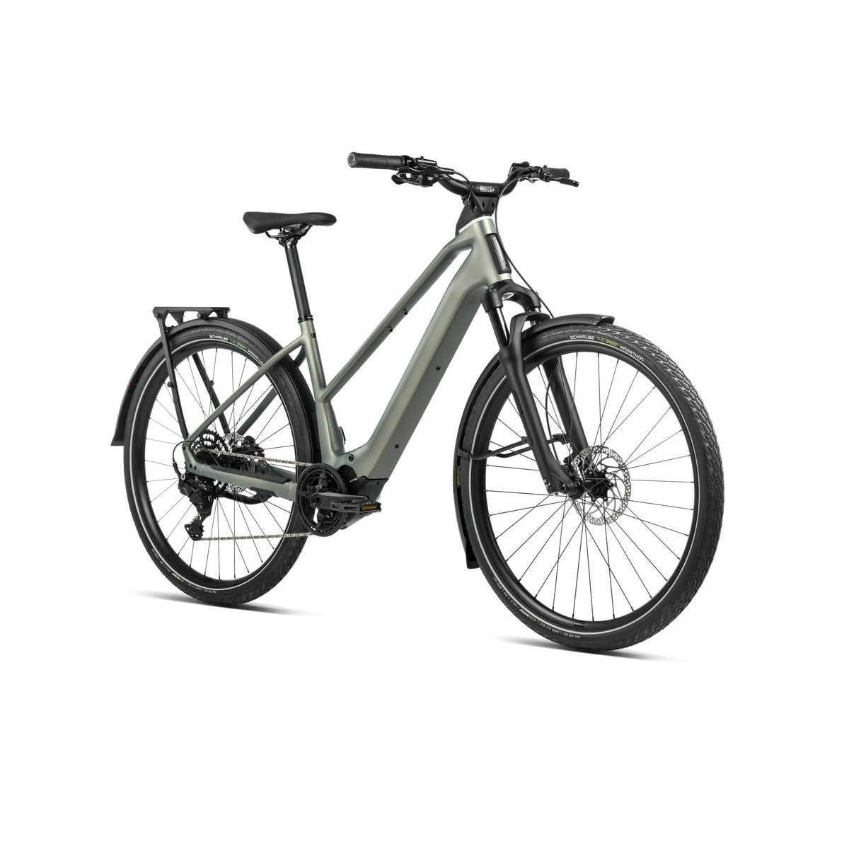 Elcykel hybrid Orbea Kemen Tour 30 Mid 540Wh Spaceship Green
