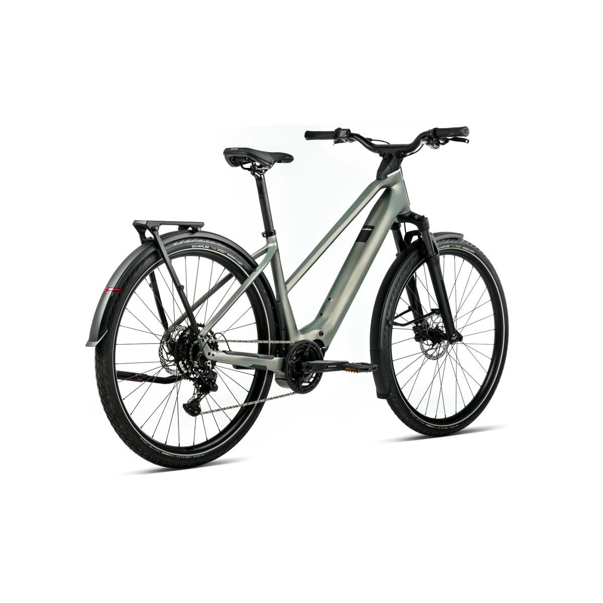 Elcykel hybrid Orbea Kemen Tour 30 Mid 540Wh Spaceship Green