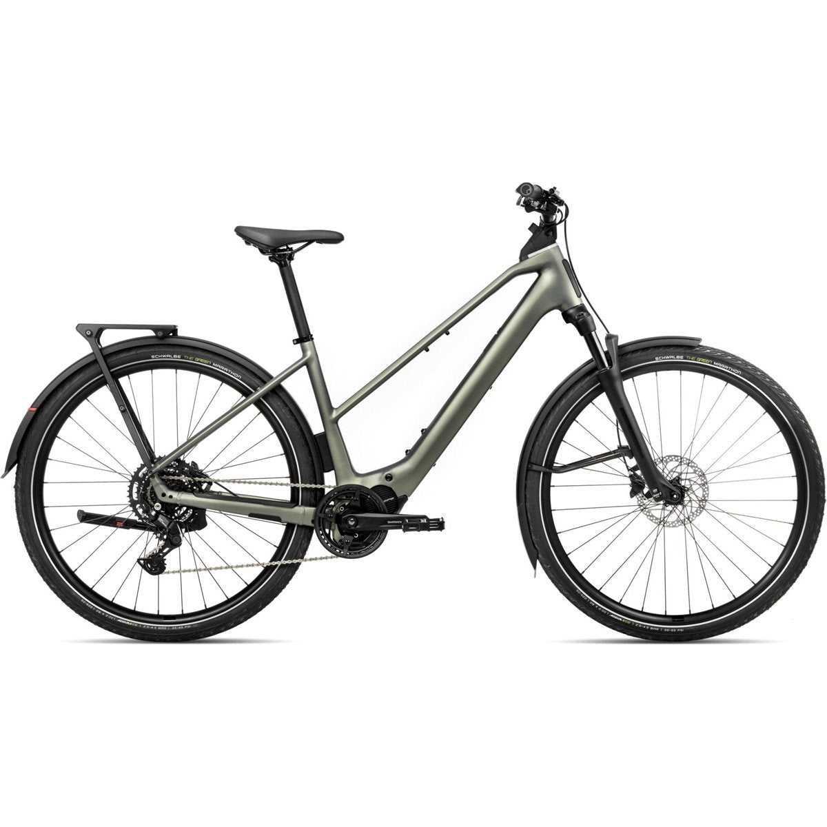 Elcykel hybrid Orbea Kemen Tour 30 Mid 540Wh Spaceship Green
