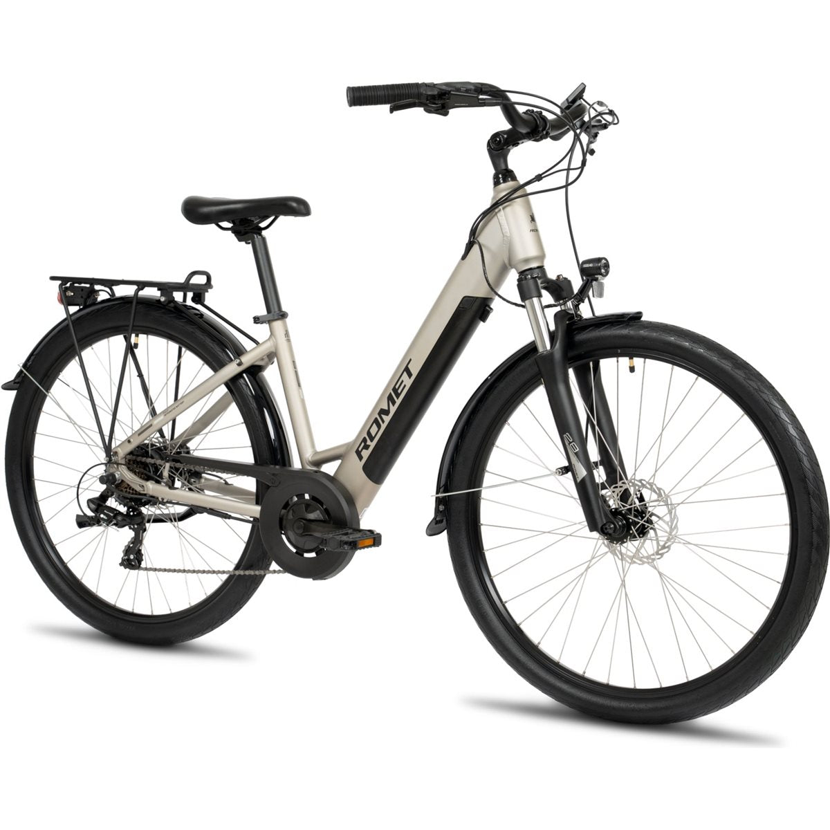 Elcykel Hybrid Romet Wave BF 1.0 R 504Wh Champagne