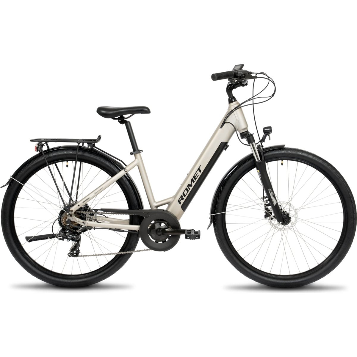 Elcykel Hybrid Romet Wave BF 1.0 R 504Wh Champagne