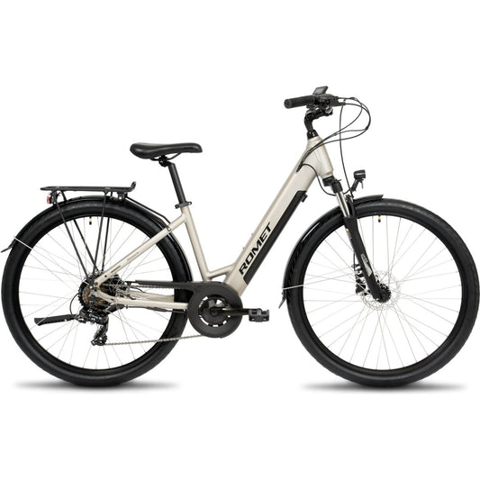Elcykel Hybrid Romet Wave BF 1.0 R 504Wh Champagne