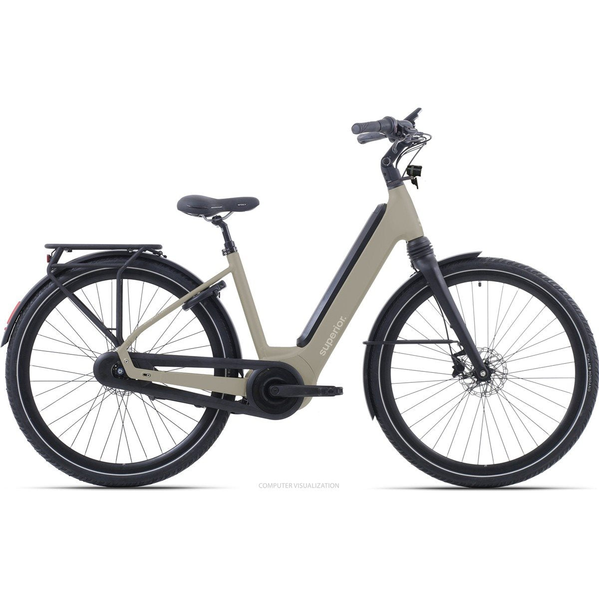 Elcykel Hybrid Superior eWAY 6.1 Gloss Dust