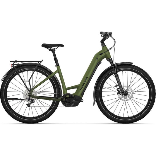 Elcykel Hybrid Tunturi Havu Low Moss Green/Black