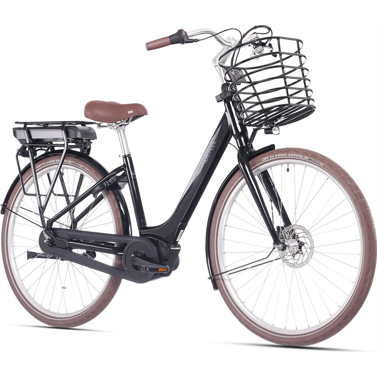 Elcykel Kronan Kvick Svart