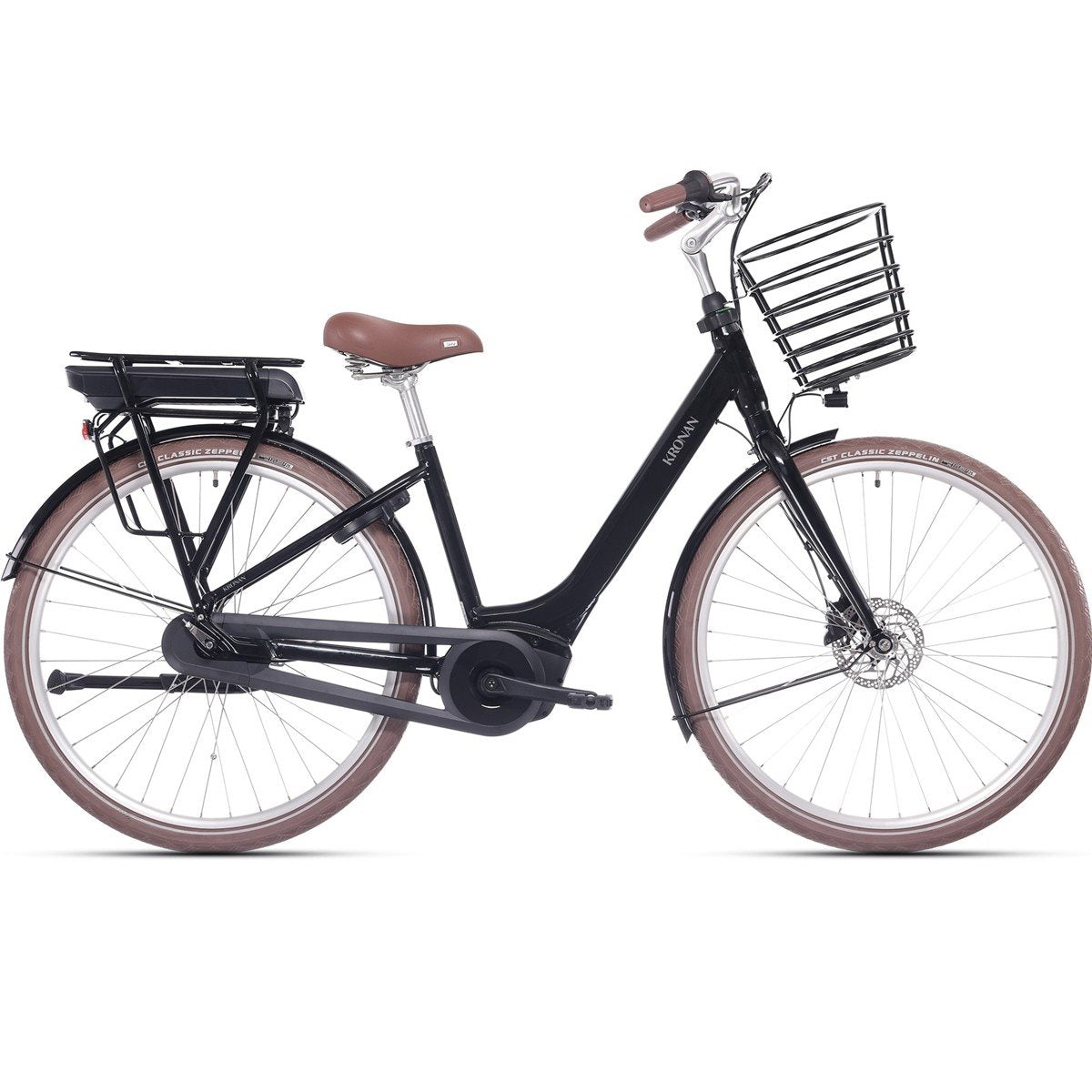 Elcykel Kronan Kvick Svart