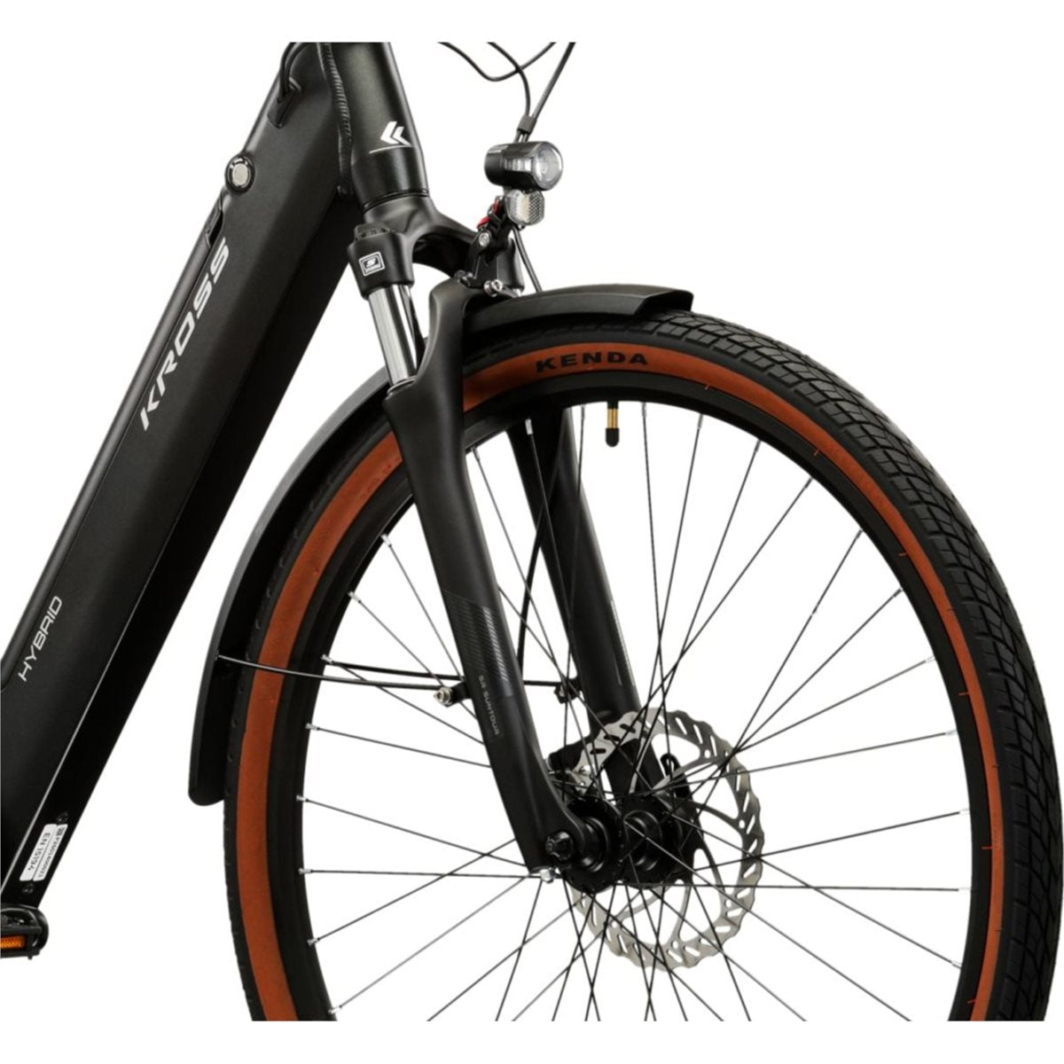 Elcykel Kross Sentio Hybrid 3.0 Graphite/Silver