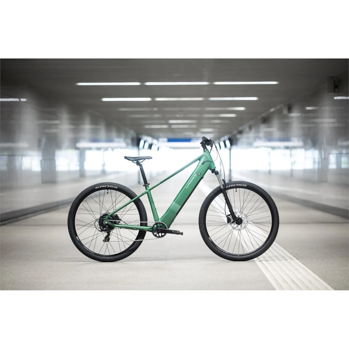 Elcykel Kross Solar Boost 1.0 Eco M Green