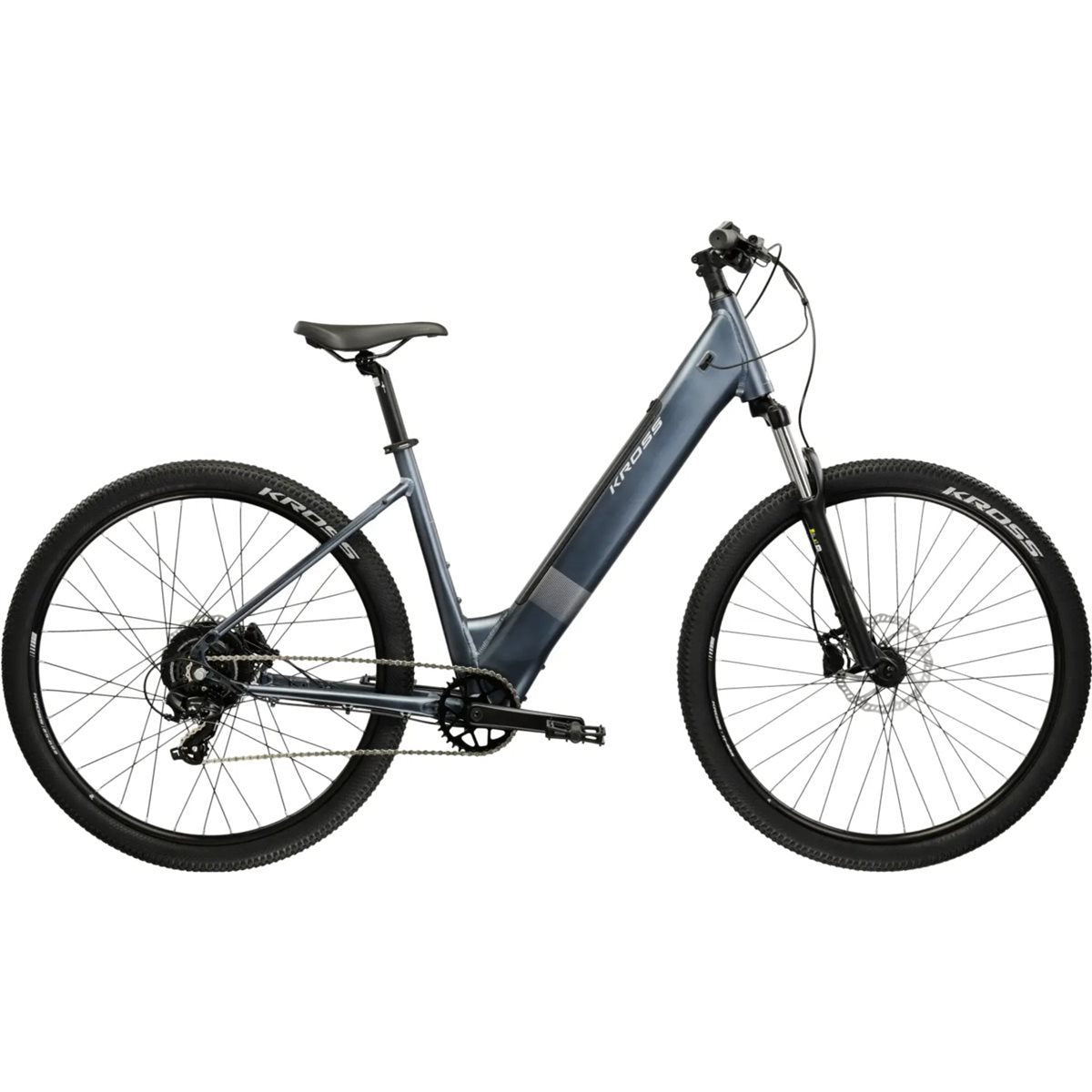 Elcykel Kross Solar Boost 1.0 Eco W Graphite/Silver