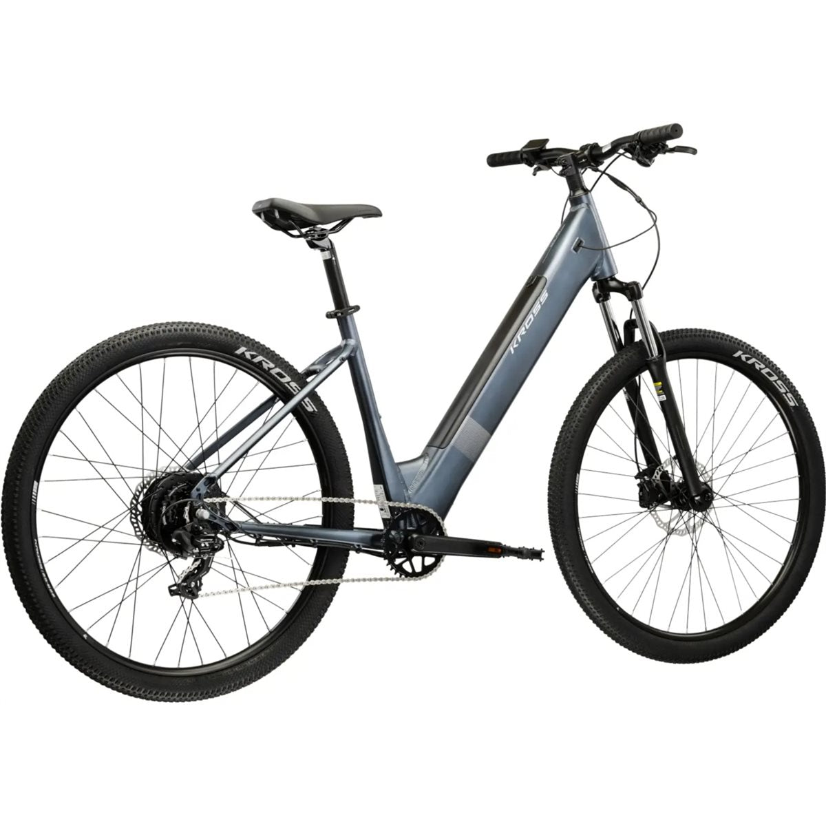 Elcykel Kross Solar Boost 1.0 Eco W Graphite/Silver