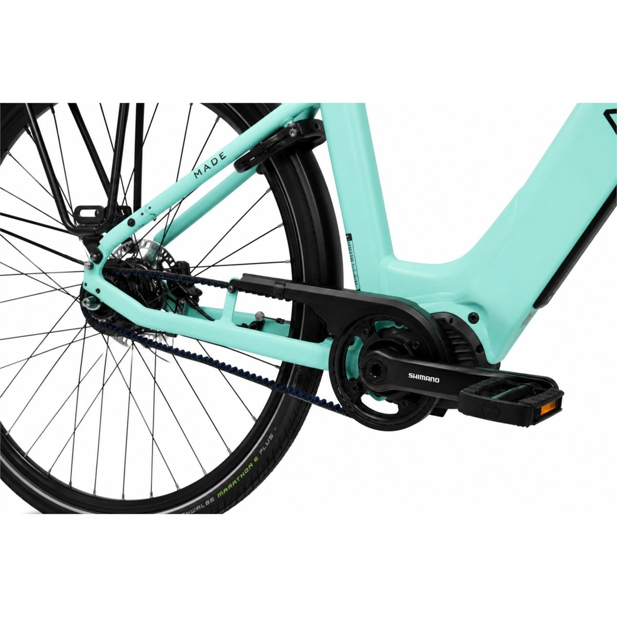 Elcykel Made Daphne Windblue Matt