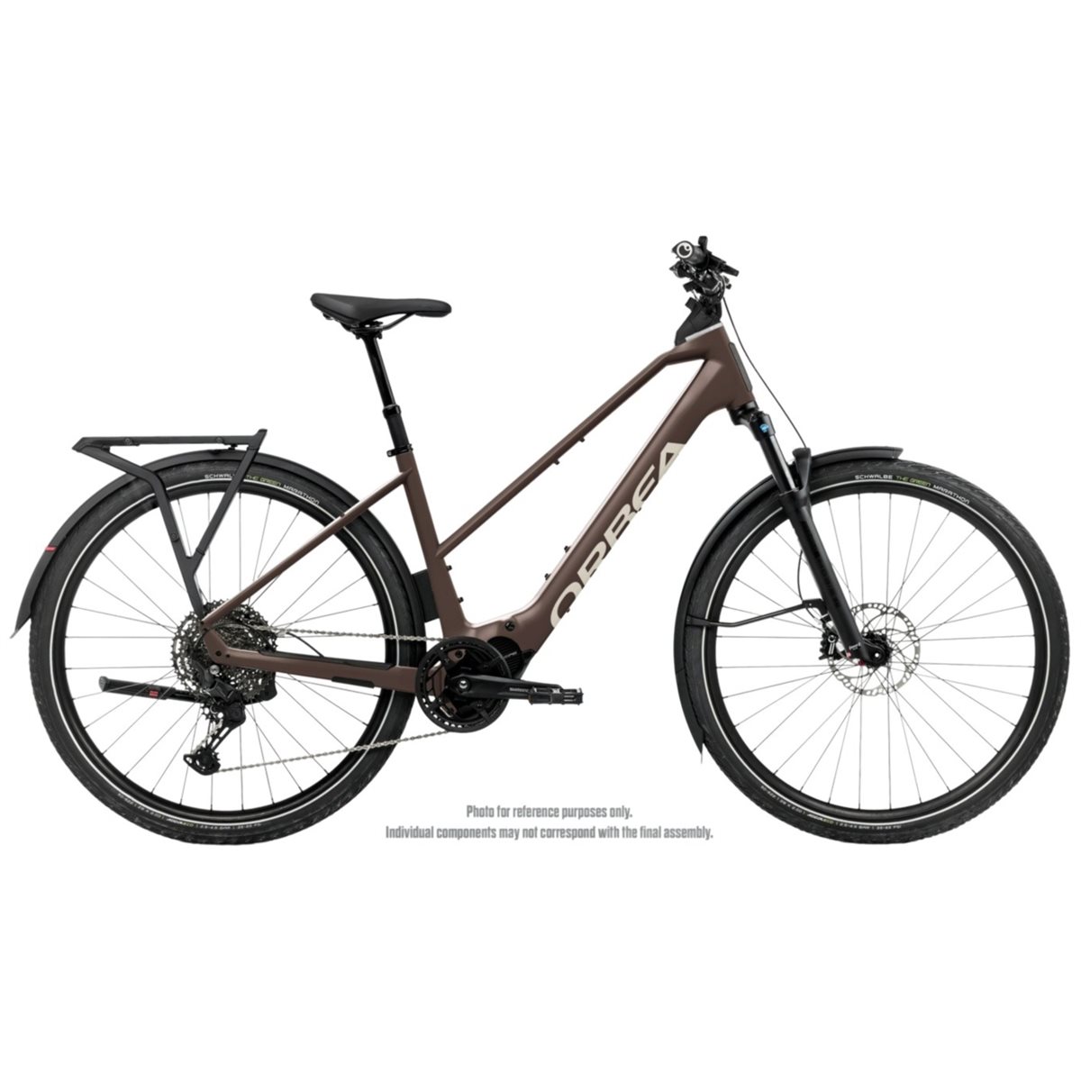 Elcykel Orbea Kemen Adv 20 Mid Metallic Rust/Ivory White